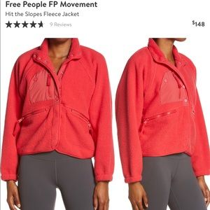 FREE PEOPLE FP MOVEMENT HIT THE SLOPES FLEECE JACKET